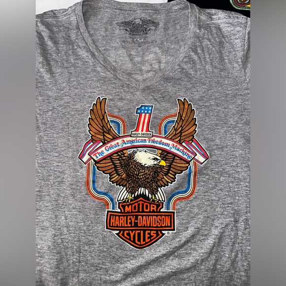 Harley-Davidson & Born Free Event Show Shirts - Lot of 3 - Picture 11 of 13